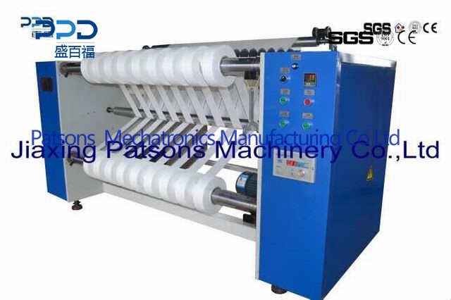 Nonwoven cloth slitter rewinder